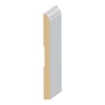 Coronado MDF Baseboard 9/16" x 7-1/4" x 16 feet