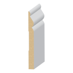 Sierra MDF Baseboard 1/2" x 5-1/4" Scant x 16 feet