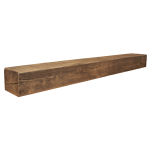 Rough Sawn Mantel Beam