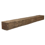 Hand Hewn Mantel Beam