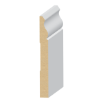 Vintage MDF Baseboard 9/16" x 5-1/4"