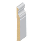 Del Mar MDF Baseboard 9/16" x 5-1/4"