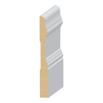 Crescent MDF Baseboard 9/16" x 5-1/4"