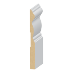 Malibu MDF Baseboard 9/16" x 7-1/4"