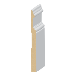 Santa Clara MDF Baseboard 5/8" x 7-1/4"