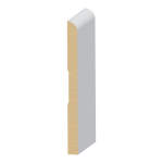 Bullnose MDF Baseboard 9/16" x 7-1/4"