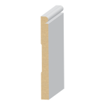 Contemporary MDF Baseboard 1/2" x 5-1/4"  x 16 feet