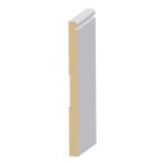 Contemporary MDF Baseboard 1/2" x 7-1/4"