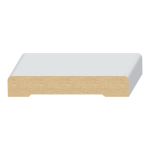 Craftsman 2 Round Edge MDF Casing 9/16" x 3-1/4"