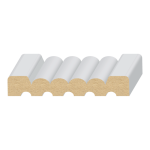 5-Flute & Reed MDF Casing 9/16" x 3-3/8"