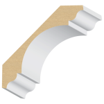 Regal MDF Crown 1" x 6-1/4" x 16 feet