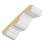 Small Charleston MDF Crown 9/16" x 4-1/4" x 16 feet