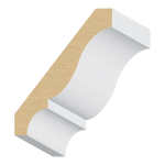 Colonial MDF Crown 9/16" x 4-1/4" x 16 feet