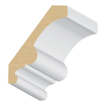 Single Bead Carolina MDF Crown 11/16" x 3-1/4" x 16 feet