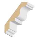Dentil Ready MDF Crown 13/16" x 5-1/2" x 16 feet