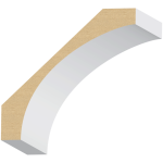 Contemporary MDF Crown 1-3/16" x 7-1/4" x 16 feet