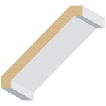 Craftsman MDF Crown 3/4" x 5-1/4" x 16 feet