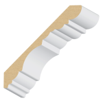 Georgian MDF Crown 3/4" x 6-1/2" x 16 feet