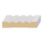 4 Flute MDF Casing 9/16" x 3-1/4"