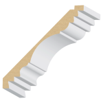 Classic MDF Crown 11/16" x 7" x 16 feet