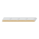 Beaded T&G MDF Wainscot 3/8" x 7-1/4" x 16 feet