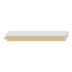 Reversible Single/Double Nickel Gap T&G MDF Wainscot 5/8" x 7-3/8" x 16 feet