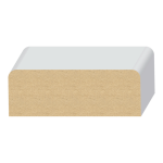 2 Eased Edge MDF Wall Cap  1-1/4" x 5-1/2" x 16 feet
