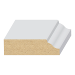 Colonial MDF Door Stop  1/2" x 1-3/4" x 16 feet