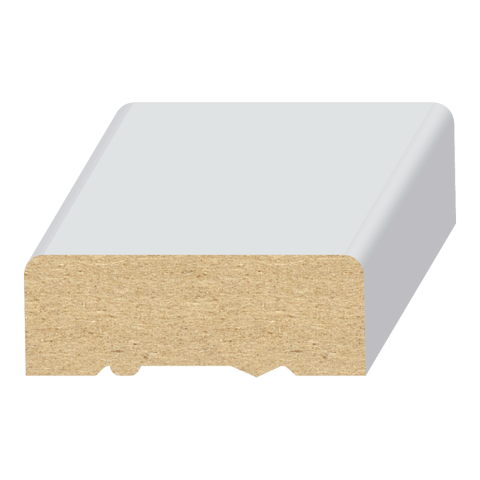 1536186563-1.png 2 Round Edge MDF Door Stop 1/2" x 1-3/8" x 16 feet - Image 1