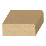 1 Eased Edge MDF Cleat 9/16" x 1-1/2" x 16 feet