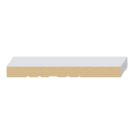 Interior Jamb Side Pair MDF 7-1/4"