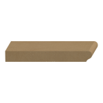 Ogee Stool MDF  11/16" x 5-1/4" x 16 feet