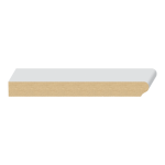 Ogee Stool MDF  11/16" x 6-1/2" x 16 feet