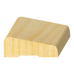 Raw Beveled/Streamline FJ Pine Casing 5/8" x 1-5/8"
