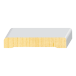 2 Eased Edge Craftsman FJ Pine Casing 11/16" x 4"
