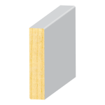 Reversible FJ Pine Baseboard 1/2" x 2-1/4"