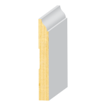 Coronado FJ Pine Baseboard 9/16" x 4-1/4"