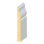 Crescent FJ Pine Baseboard 5/8" x 5-1/4"