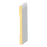Contemporary FJ Pine Baseboard 9/16" x 7-1/4"