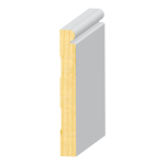 Contemporary FJ Pine Baseboard 9/16" x 4-1/4"