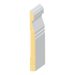 Carolina FJ Pine Baseboard 1/2" x 6"
