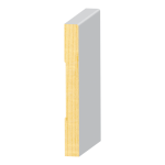 Craftsman FJ Pine Baseboard 5/8" x 6"