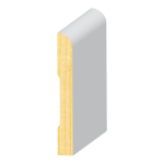 Streamline FJ Pine Baseboard 7/16" x 3-1/2"