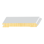 Flat T&G FJ Pine Wainscot  3/8"x 3-1/4"