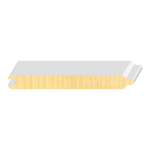 Flat V-Groove T&G FJ Pine Wainscot  3/4"x 5-3/8"