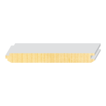 Reversible V-Groove T&G FJ Pine Wainscot  5/8"x 5-1/2"