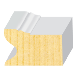 #180 Eastern Brick w/ Stucco Key FJ Pine Exterior Molds  1-1/4" x 2"