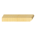 Raw Ogee FJ Pine Stool 11/16" x 5-1/4"