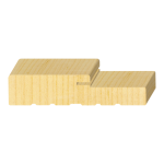 #514 FJ Pine Exterior Jamb Weather Strip 11/16" x 5-1/4"