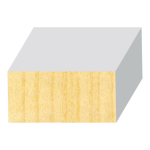 Non-Treated S1S2E (1x2) FJ Pine  23/32" x 1-1/2"